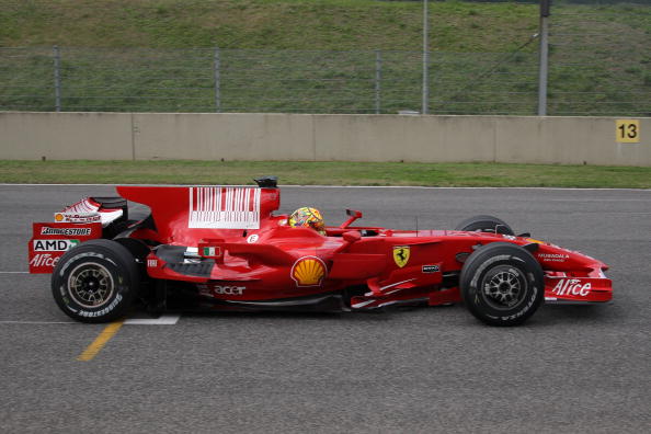 Valentino Rossi Runs Ferrari Tests On Mugello Circuit>