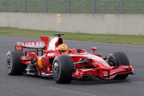Valentino Rossi Runs Ferrari Tests On Mugello Circuit>