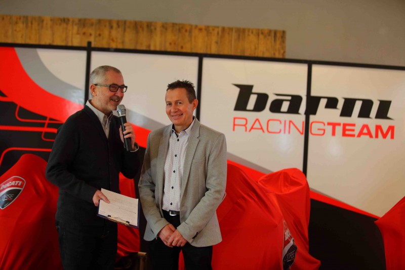 Team Barni presenta la Ducati V4 in configurazione gara>