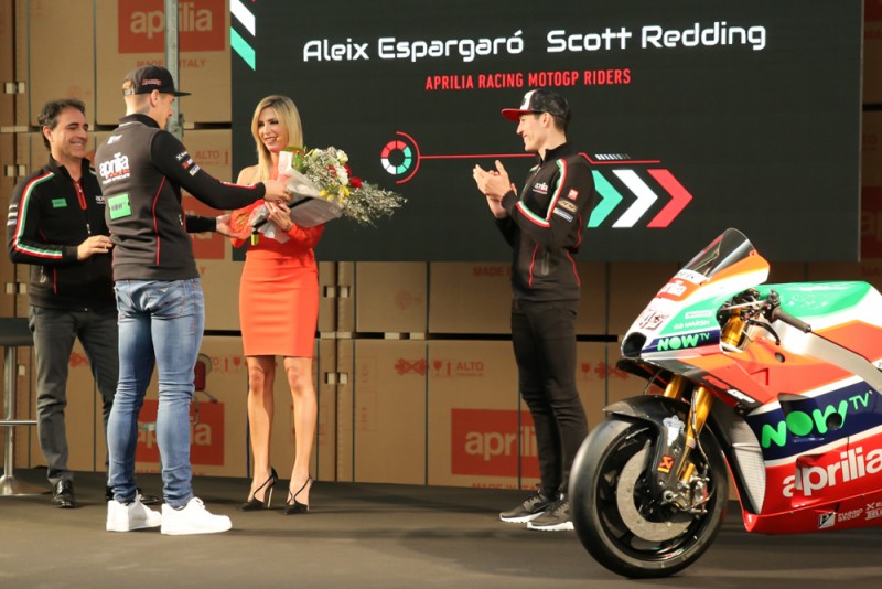 Presentazione Aprilia RS-GP MotoGP 2018>