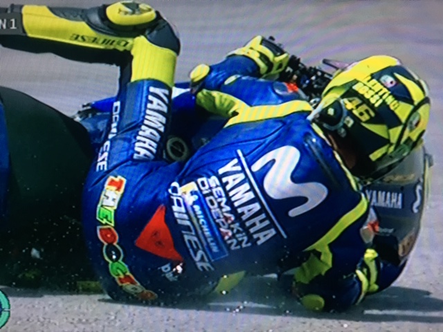 Valentino Rossi Crash Sepang>