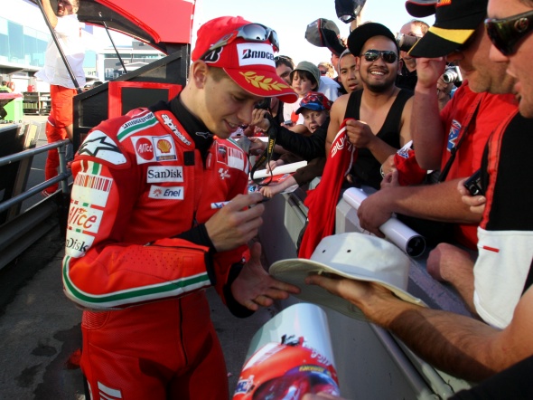 MotoGP: Casey Stoner “La Desmosedici GP9 la miglior Ducati”
