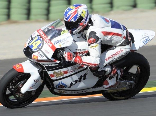 Moto2: Ratthapark Wilairot punta alla top 15 per il 2013