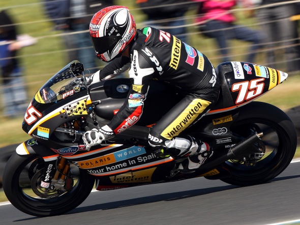 250cc Phillip Island Prove Libere 2: Mattia Pasini in testa