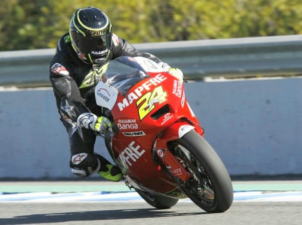 Moto2: Nico Terol e Toni Elias al lavoro con la nuova Suter 2012