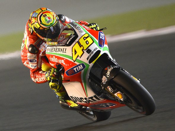 Valentino Rossi a Striscia la Notizia: “Resto in Ducati”