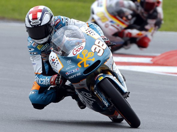 125cc Silverstone Prove Libere 2: Bradley Smith in testa