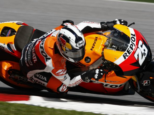 MotoGP: iniziati i test di Sepang 2, Pedrosa 1° e Rossi già 6°