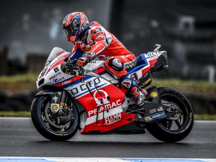 MotoGP Phillip Island: Danilo Petrucci a terra “Sull’asciutto non c’è soluzione”