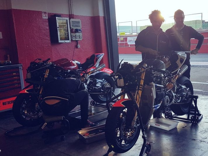 CIV: Test a Misano per il team Motocorsa Racing