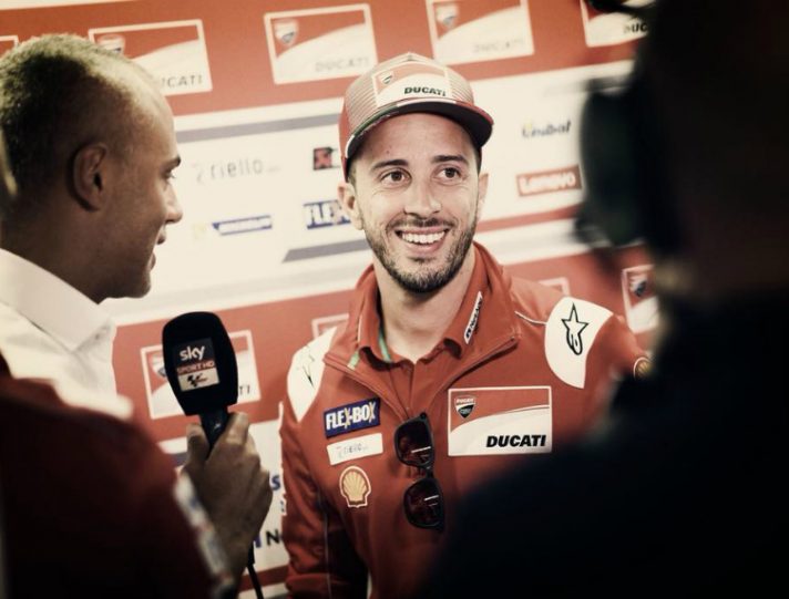 MotoGP Jerez Prove 1: Dovizioso in testa, Marquez 2° a 7 millesimi