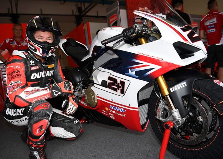 Fenomeno Troy Bayliss: su Ebay la sua Ducati V4 S oltre 100 mila €