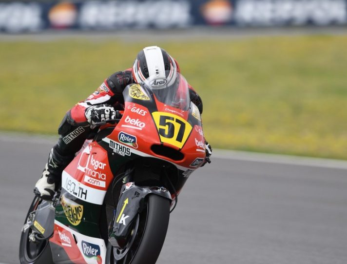 CEV Moto2 Aragón, Gara 1: Netto successo di Edgar Pons, 2° Raffin
