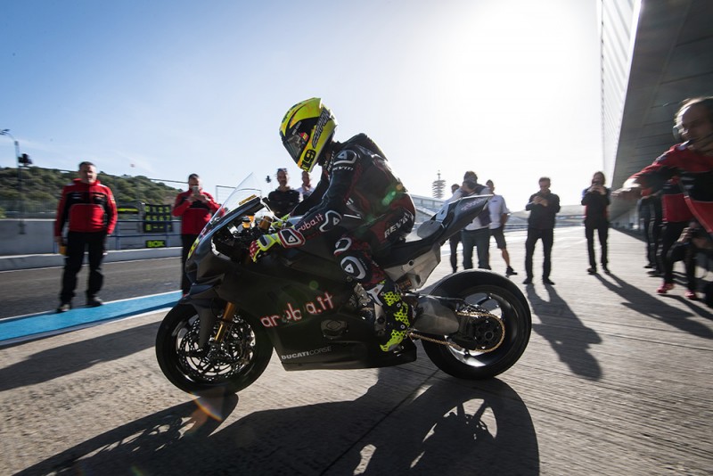 Alvaro Bautista Superbike test Jerez 27 novembre 2018>