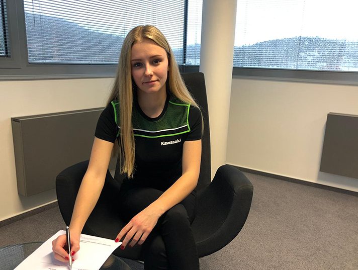 Supersport 300 2019: Alexandra Pelikanova con GP Project