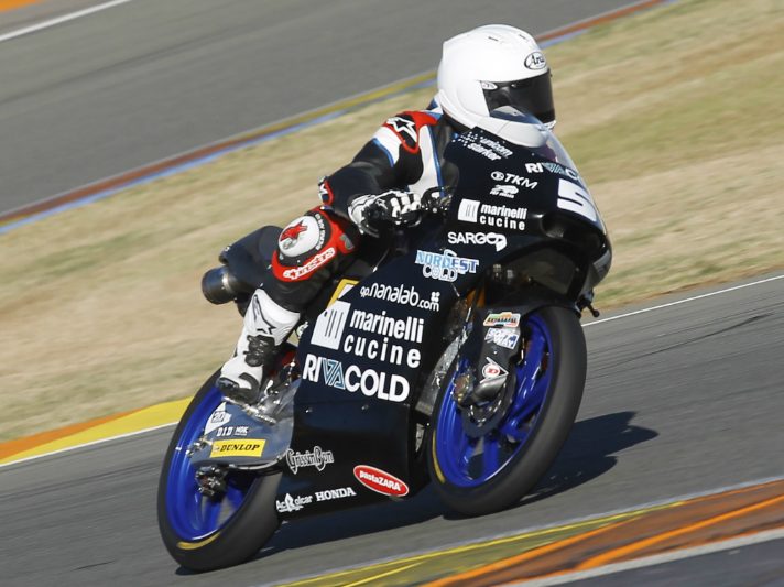 Moto3 Test Valencia Piloti italiani (ed il vento) protagonisti