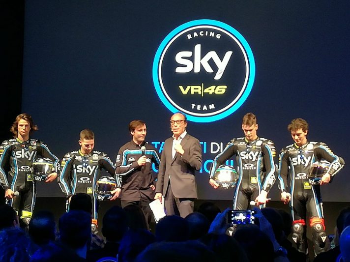Moto2 Moto3 Lo Sky Racing Team VR46 si presenta per un 2017 al top