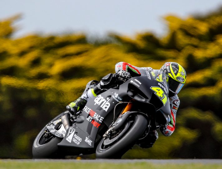 MotoGP Test Phillip Island Aprilia passi da gigante, ecco la nuova carenatura