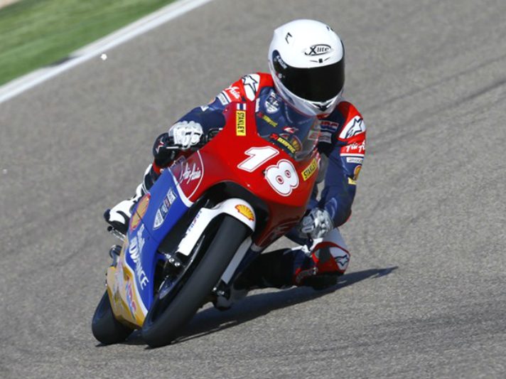 CEV Moto3 Somkiat Chantra con AP Honda Racing Thailand