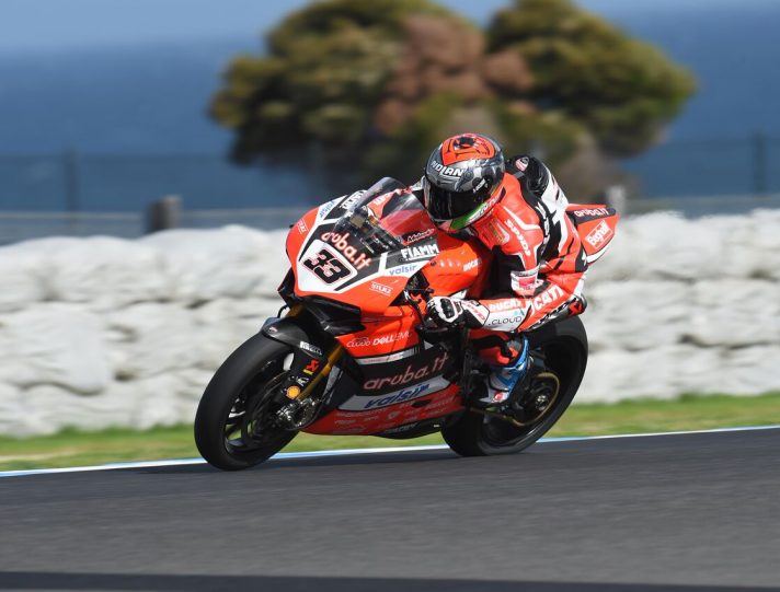 Live Superbike Test Phillip Island Giorno 2 Melandri in scia a Rea!
