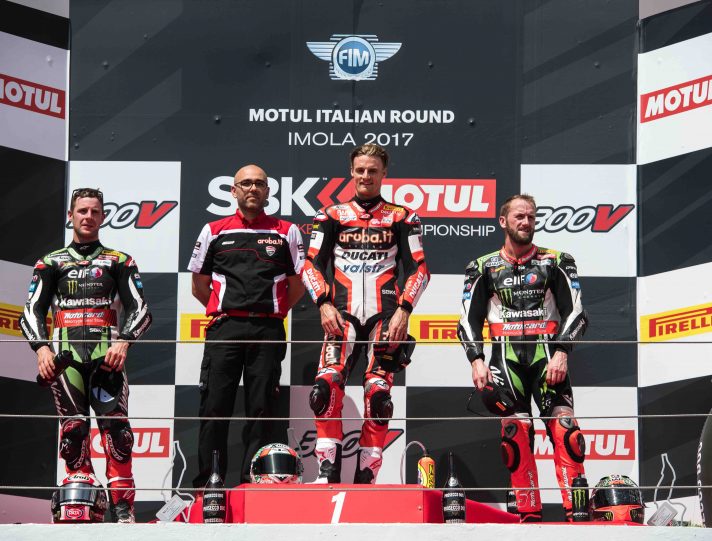 Superbike Imola Chaz Davies “Vincere qui è super, grazie tifosi!”