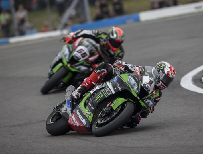 Superbike Donington Jonathan Rea rivincita da leone Fermato Tom Sykes