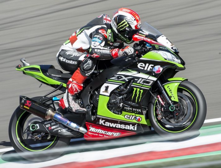 Superbike Donington Prove 2 Jonathan Rea super, Leon Haslam incalza