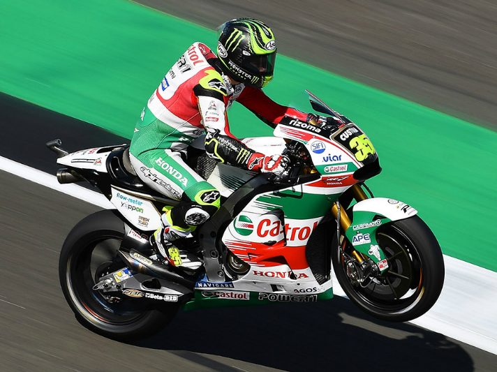 MotoGP Silverstone Prove 2 Cal Crutchlow da record, Rossi 2°