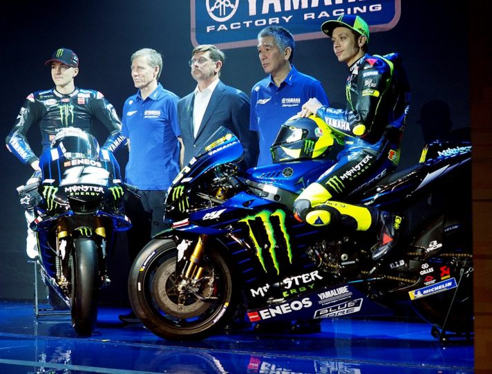 Monster Energy Yamaha per tornare vincente con Rossi e Viñales