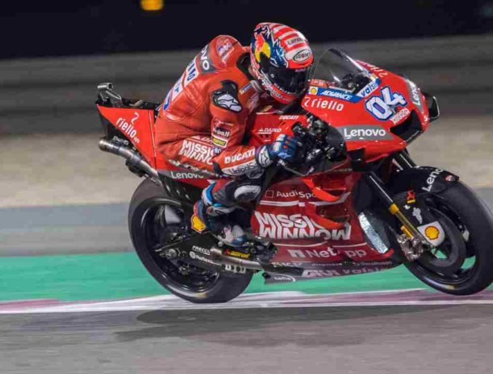 Andrea Dovizioso Test Qatar MotoGP