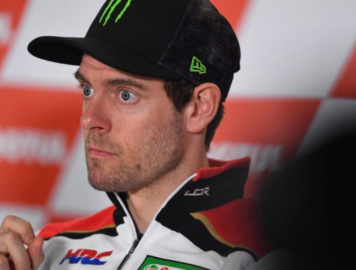 RIO HONDO, ARGENTINA - MARCH 28: Cal Crutchlow of Great Britain and LCR Honda looks on during the press conference pre-event during the MotoGp of Argentina - Previews on March 28, 2019 in Rio Hondo, Argentina. (Photo by Mirco Lazzari gp/Getty Images)