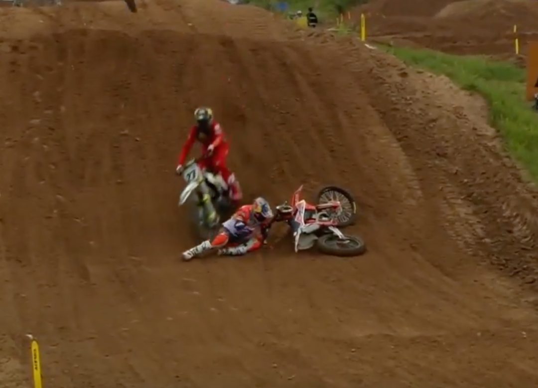 Jeffrey Herlings: VIDEO Ecco come si è rotto la caviglia e..ha vinto! Jeffrey Herlings