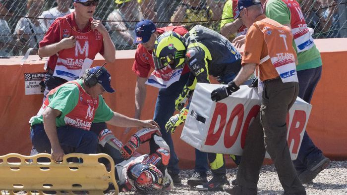 MotoGP, Nakagami: “Non sono al 100%, ma nessuna lesione”