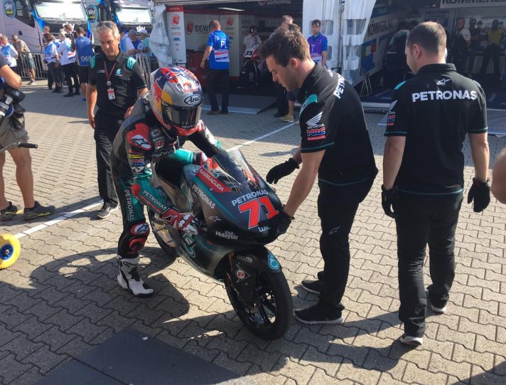 Moto3, Sachsenring: Prove 2, Sasaki il migliore del venerdì
