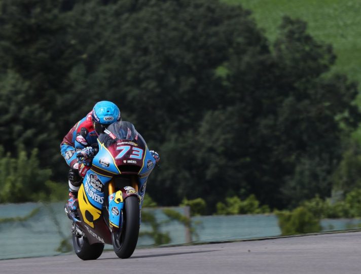 Moto2, Sachsenring: Alex Márquez torna in pole
