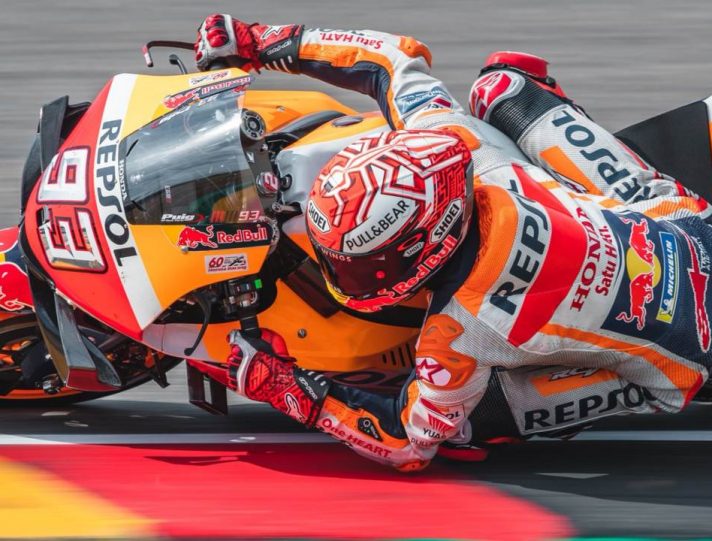 Marc Marquez al Sachsenring