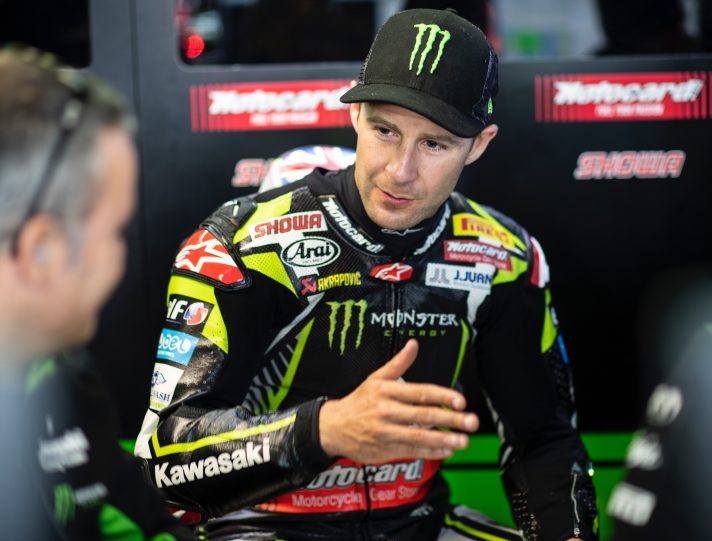 Superbike Donington, Warm Up: Jonathan Rea, prova di sprint Jonathan Rea