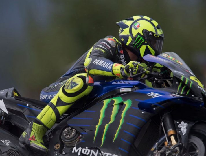 Valentino Rossi pilota Yamaha