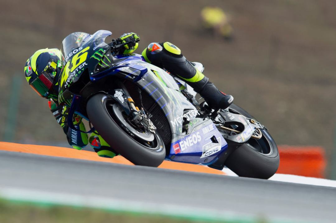 Valentino Rossi sulla Yamaha M1