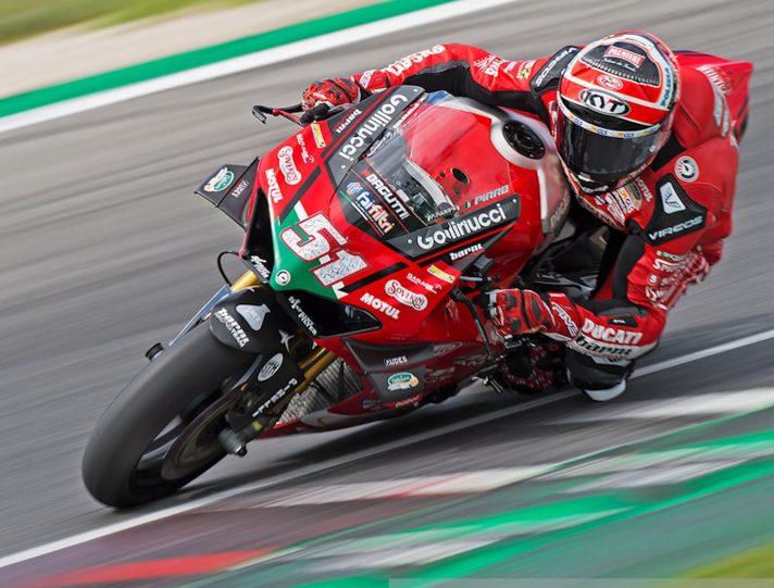 Michele Pirro-Ducati V4R, il tricolore ad un passo Michele Pirro, Ducati V4R