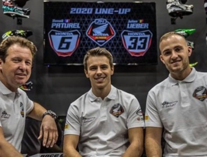 Jacky Martens, con i suoi piloti Julien Lieber e Benoit Paturel
