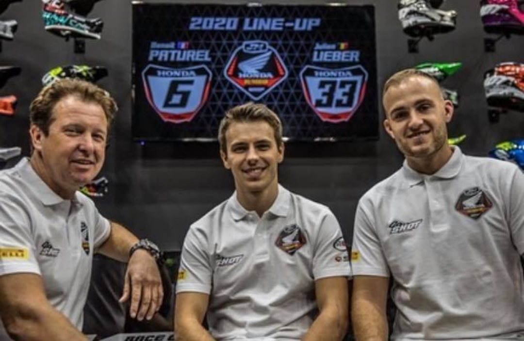 Jacky Martens, con i suoi piloti Julien Lieber e Benoit Paturel
