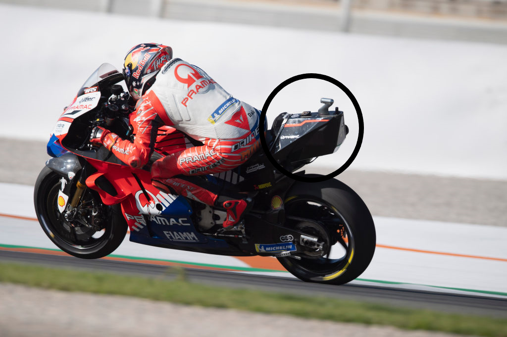 MotoGP, maxi codone Ducati