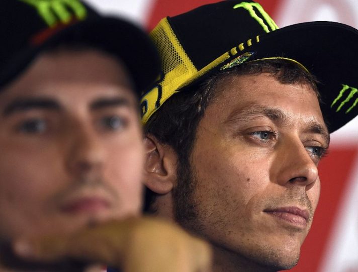 Valentino Rossi e Jorge Lorenzo