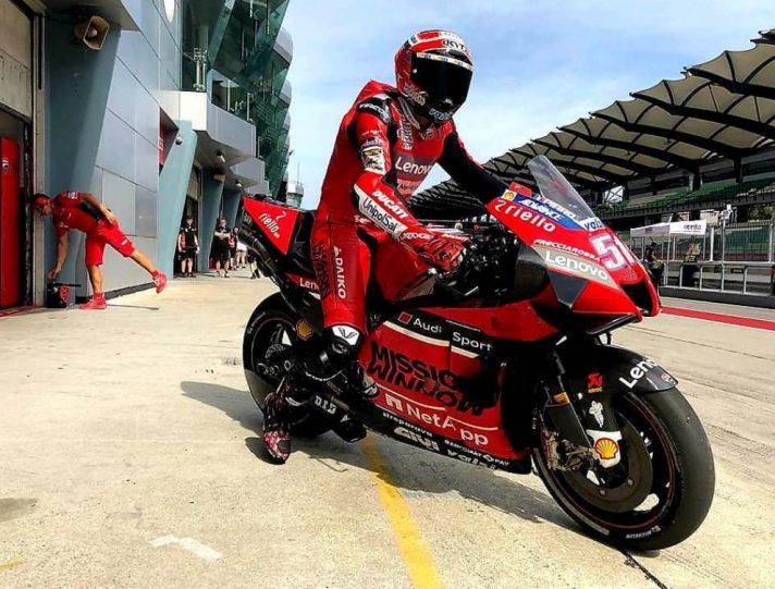 MotoGP, Michele Pirro nel test a Sepang