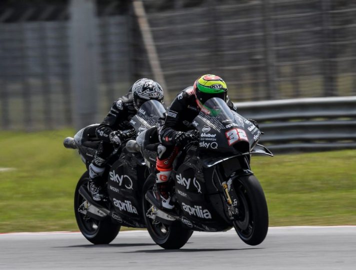 MotoGP, Aprilia Test 2020