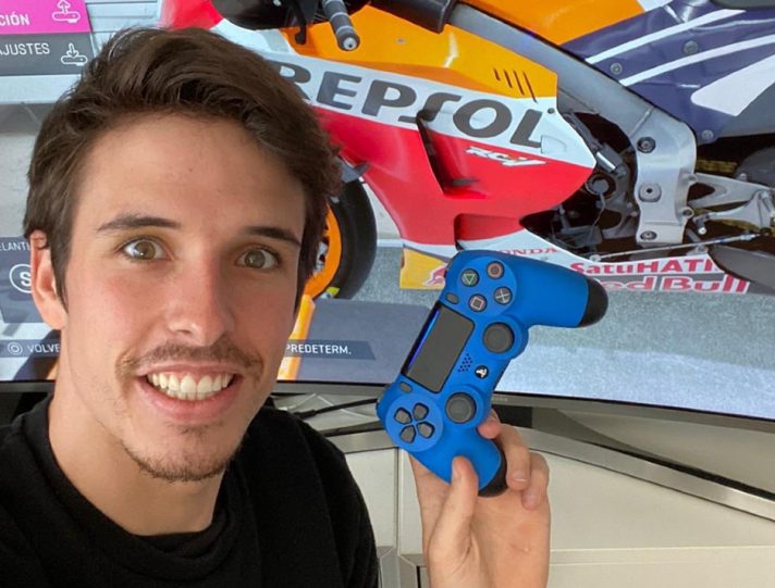MotoGP: Alex Márquez vince la prima Virtual Race, 2° Bagnaia alex marquez motogp virtual race