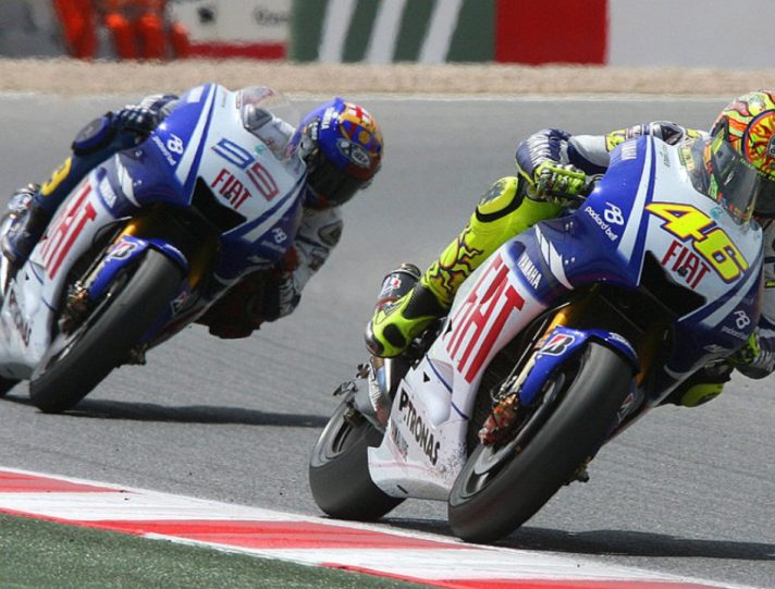 MotoGP, Jorge Lorenzo e Valentino Rossi