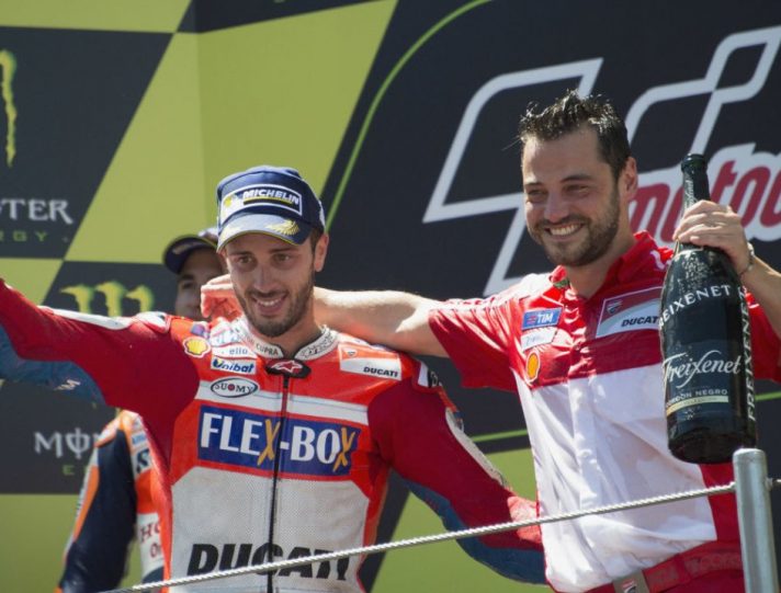 MotoGP, Andrea Dovizioso e Alberto Giribuola