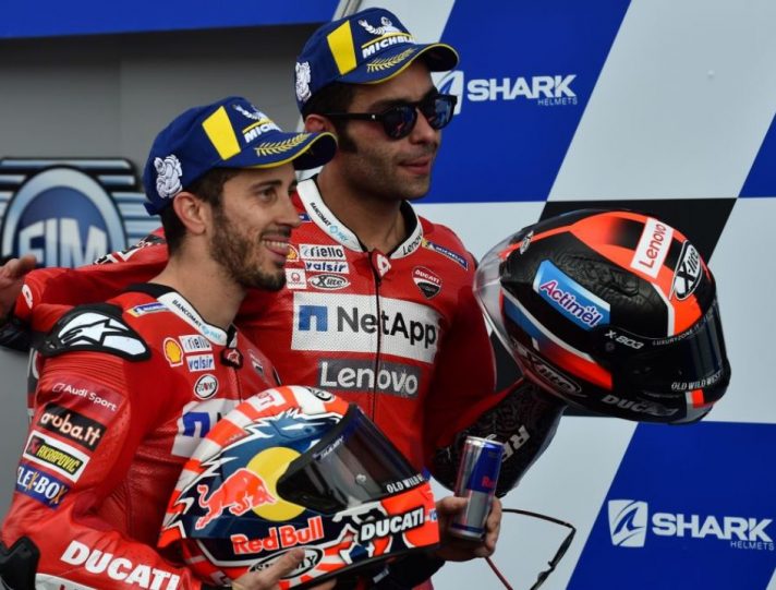 MotoGP, Danilo Petrucci e Andrea Dovizioso
